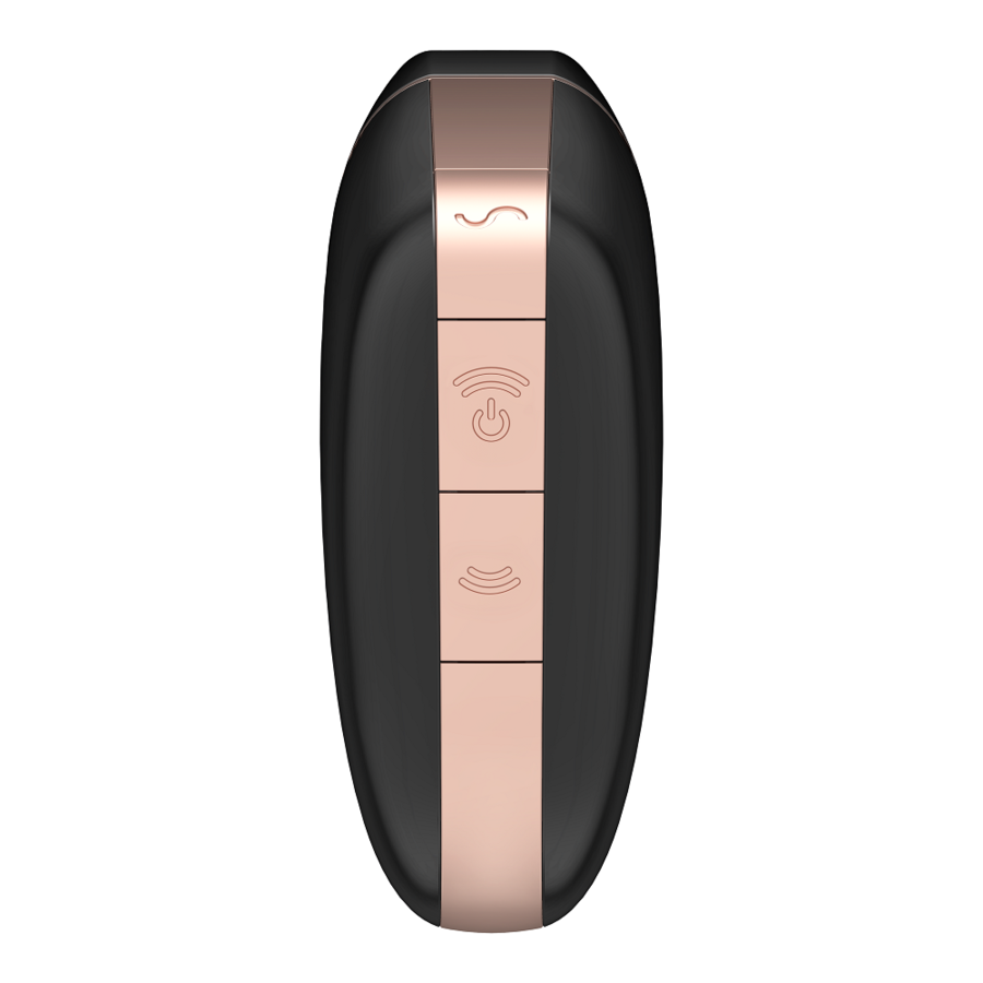 Satisfyer - Love Triangle Stimulator & Vibrator Schwarz