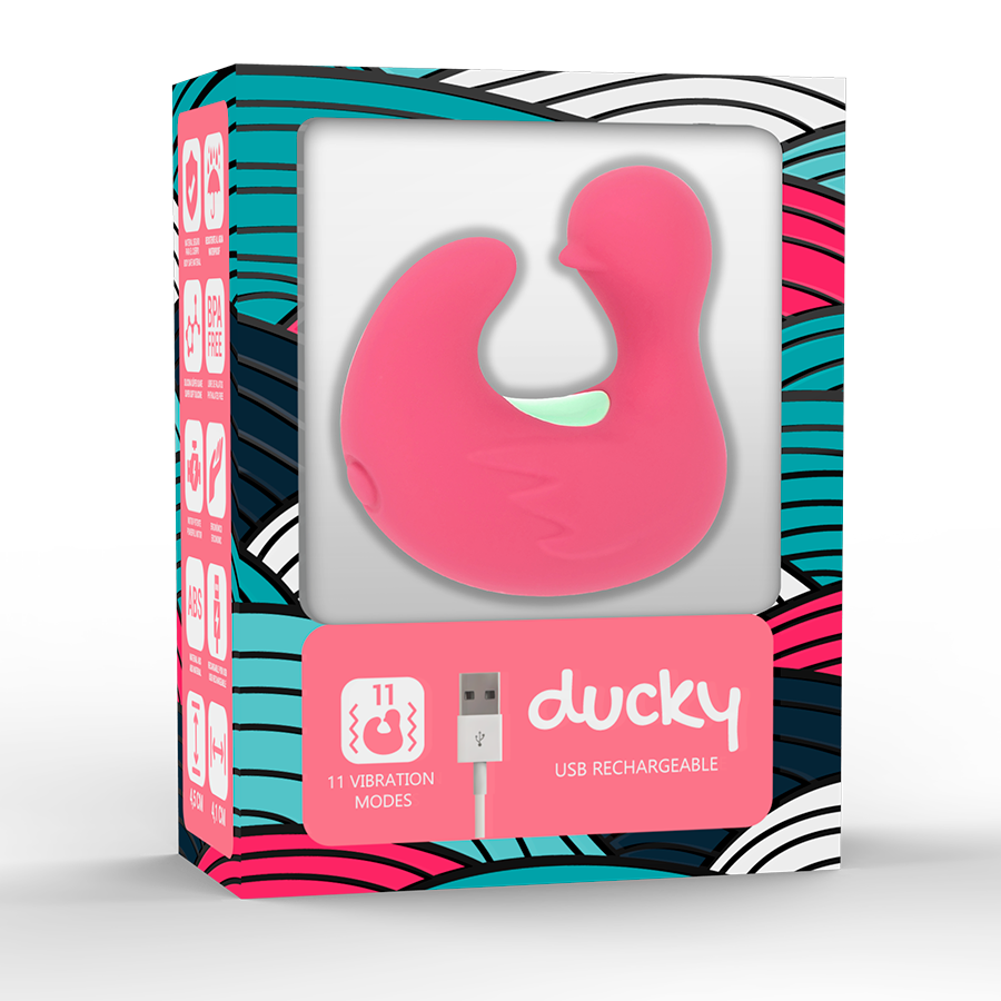 Happy Loky - Duckymania Aufladbarer Silikonstimulatorfinger