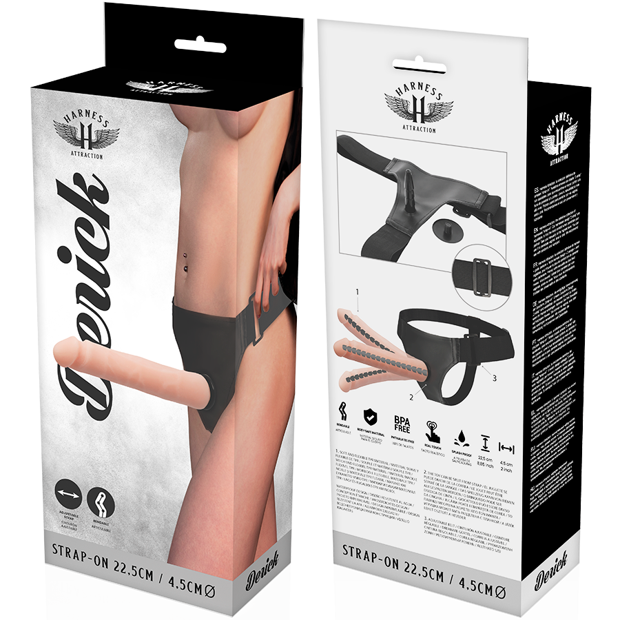 Harness Attraction - Derick Artikulierbares Fleisch 22.5 cm-x-4.5 cm