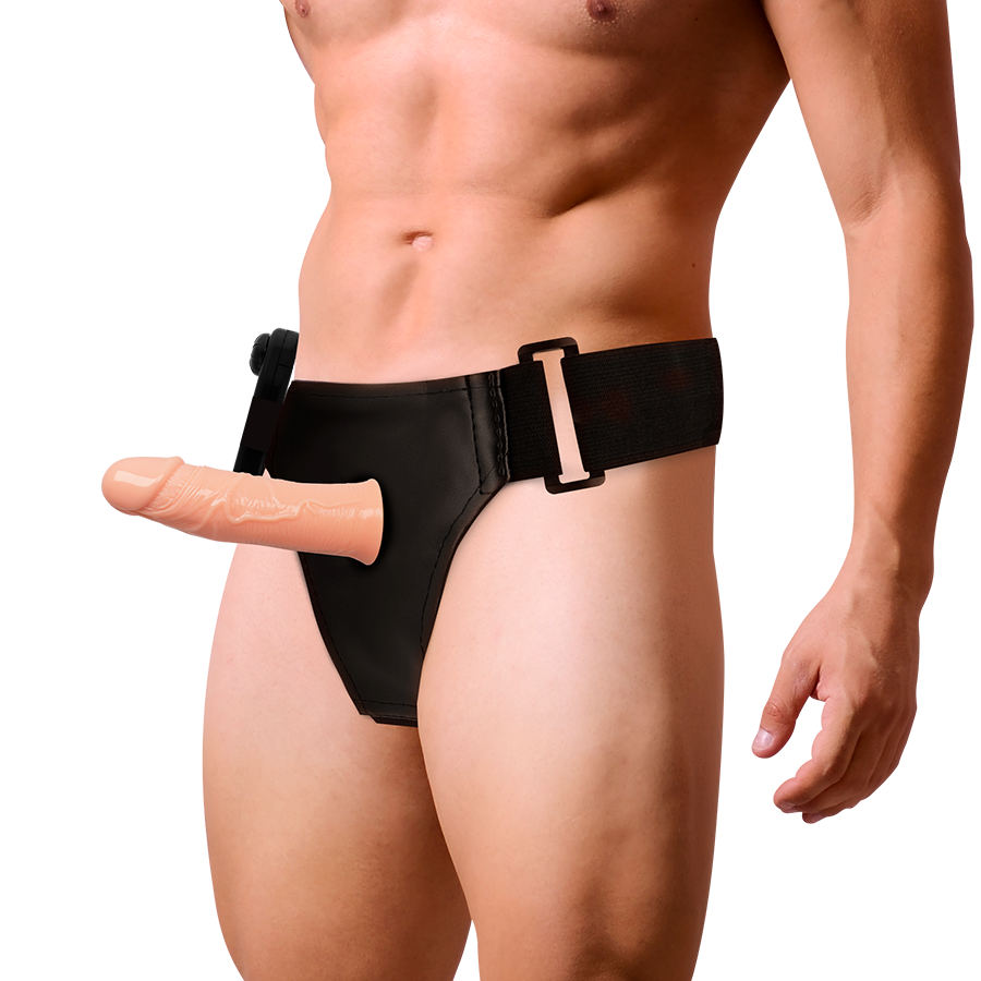 Harness Attraction - Gregory Hollow Rnes mit Vibrator 16.5 cm-x-4.3 cm