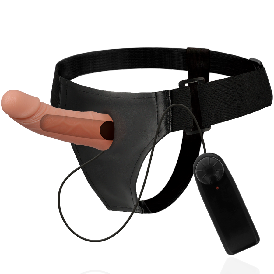 Harness Attraction - Rnes Hohlrahmen mit Vibrator 15 cm-x-5 cm