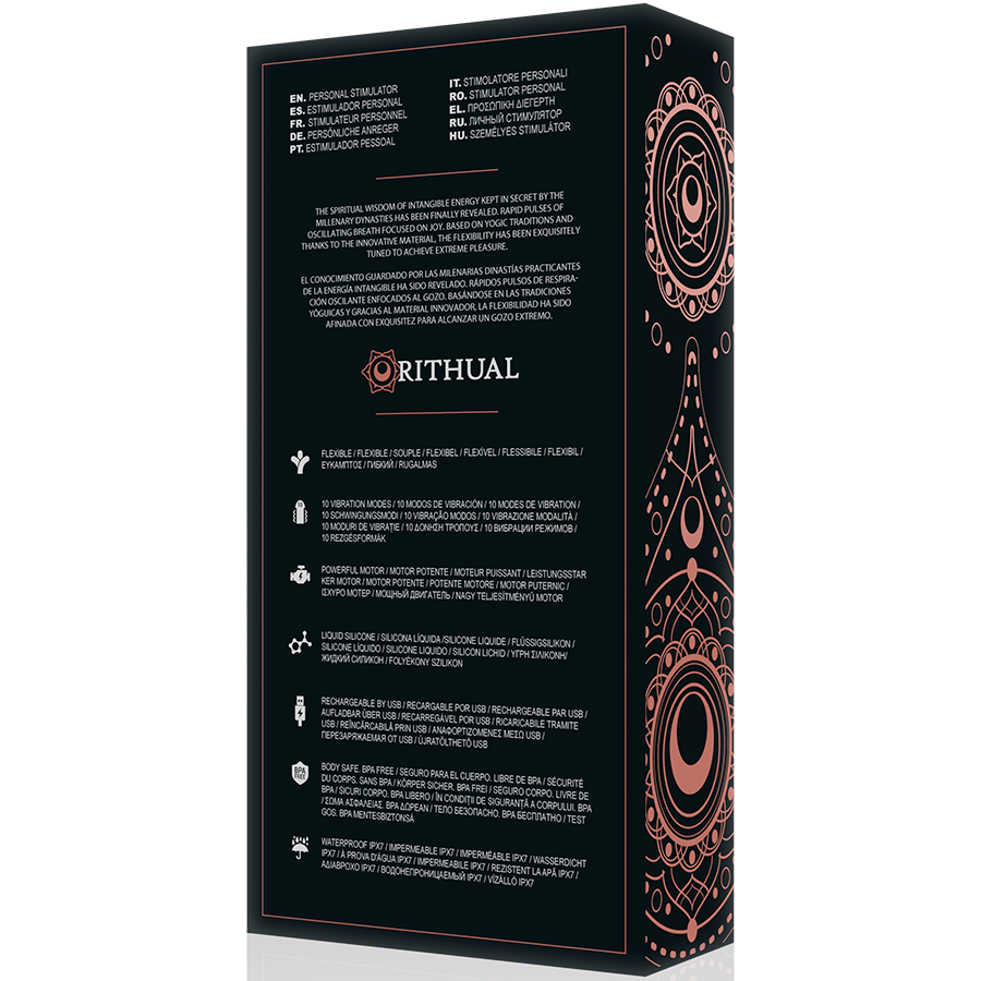 Rithual - Kriya - Stimulaodr Wiederaufladbarer g-Point Schwarz