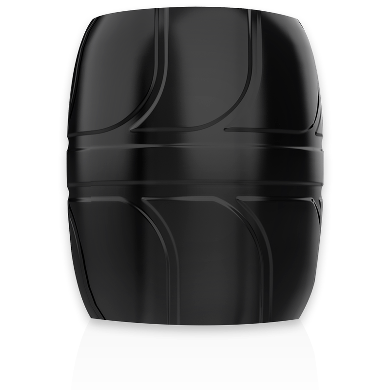 Powering - Super Flexibler und Widerstandsfähiger Penisring 5 cm Pr11 Schwarz
