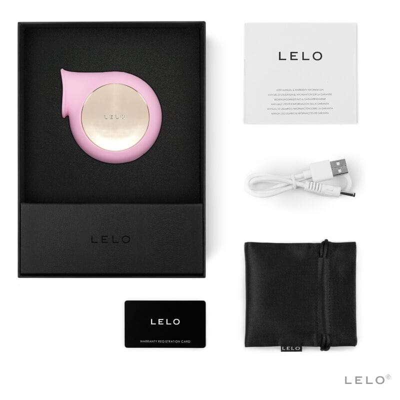 Auflegevibrator Sila mit Wellen-Stimulation Rosa – Ansicht 2