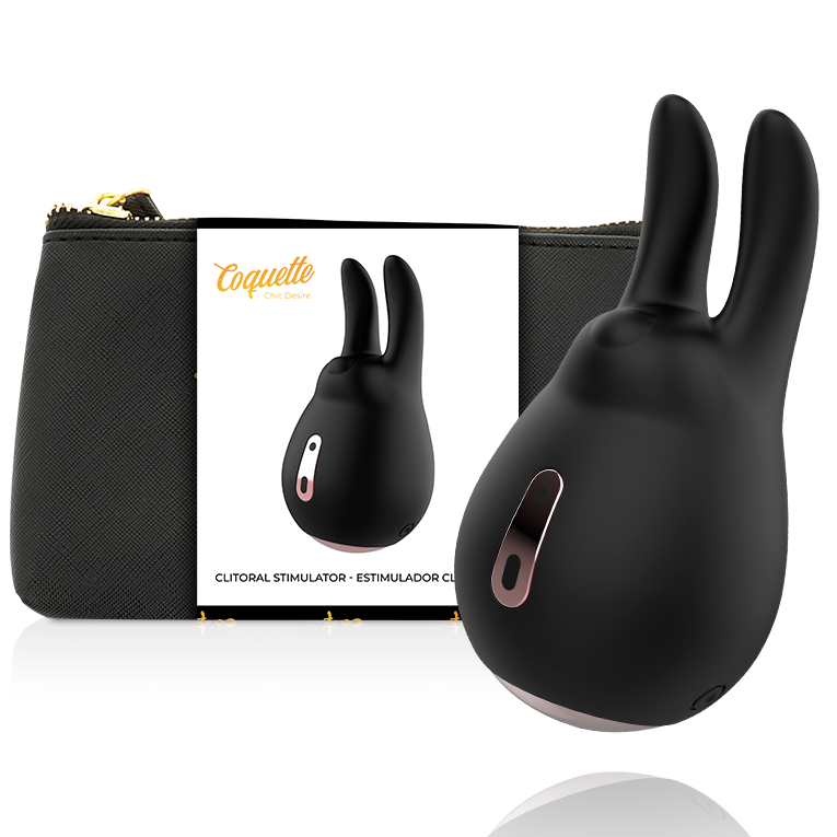 Coquette Chic Desire - Klitorialstimulator Schwarz / Gold