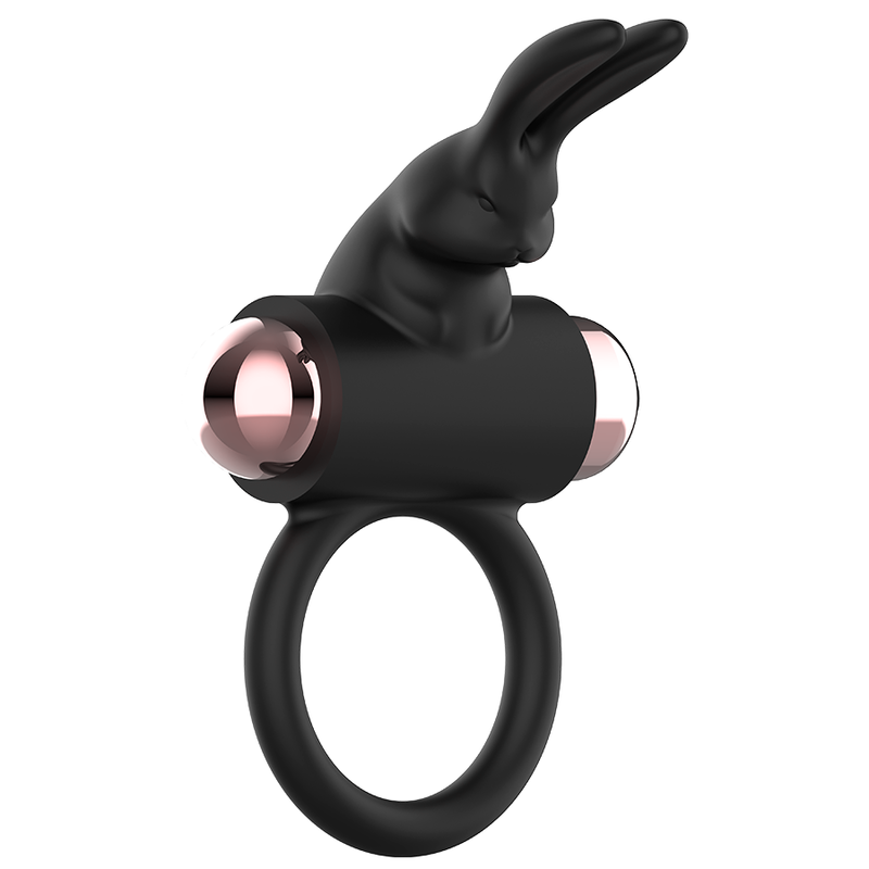 Coquette Chic Desire - Cockring mit Vibrator Schwarz/ Gold