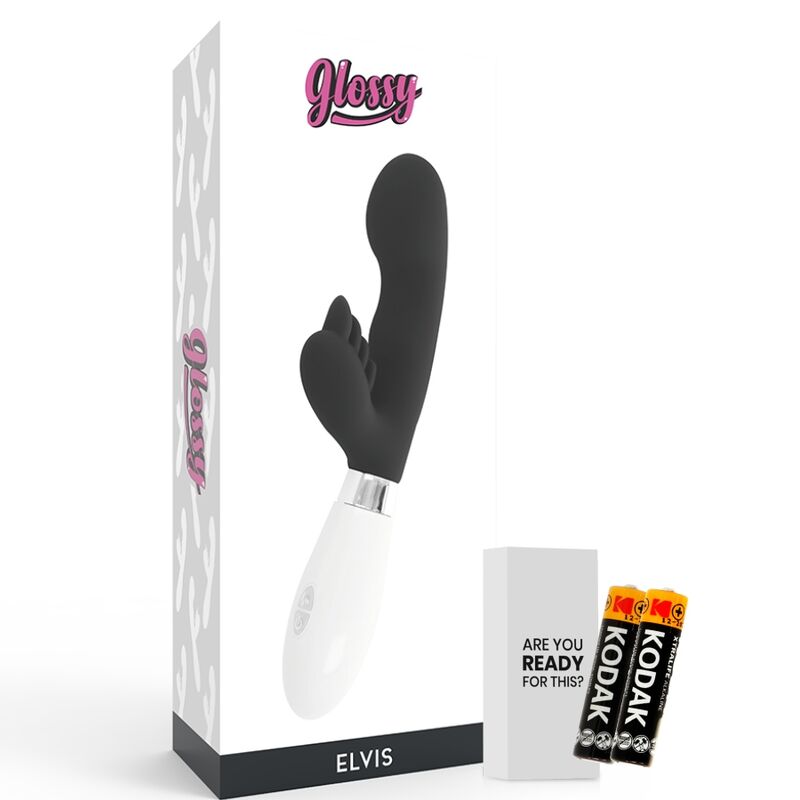 Glossy - Elvis Kaninchen Schwarz
