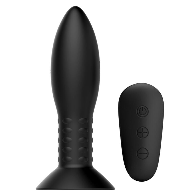 Mr Play - Stecker mit Schwarzen Rotierenden Bllen Fernbedienung