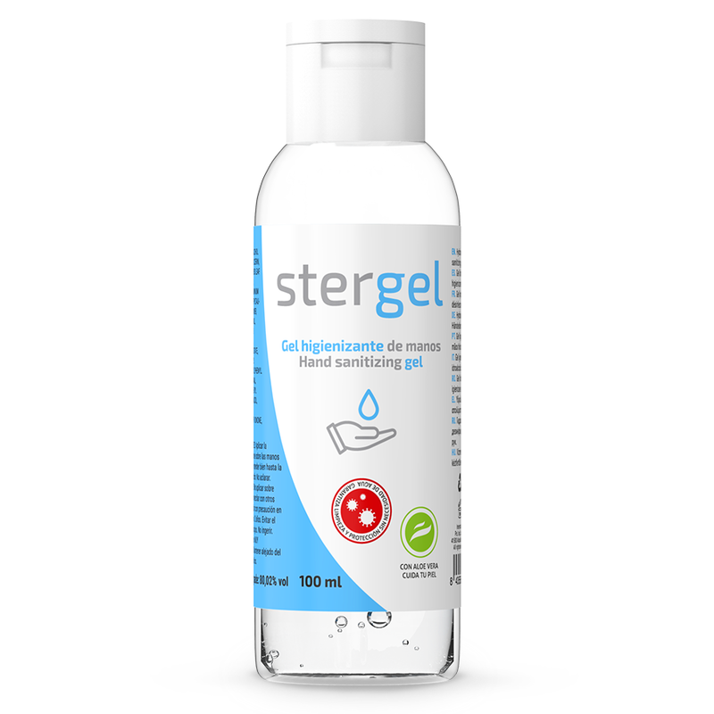 Stergel - Hydroalkoholisches Händesanitisierungsgel Aloe Vera 100 ml