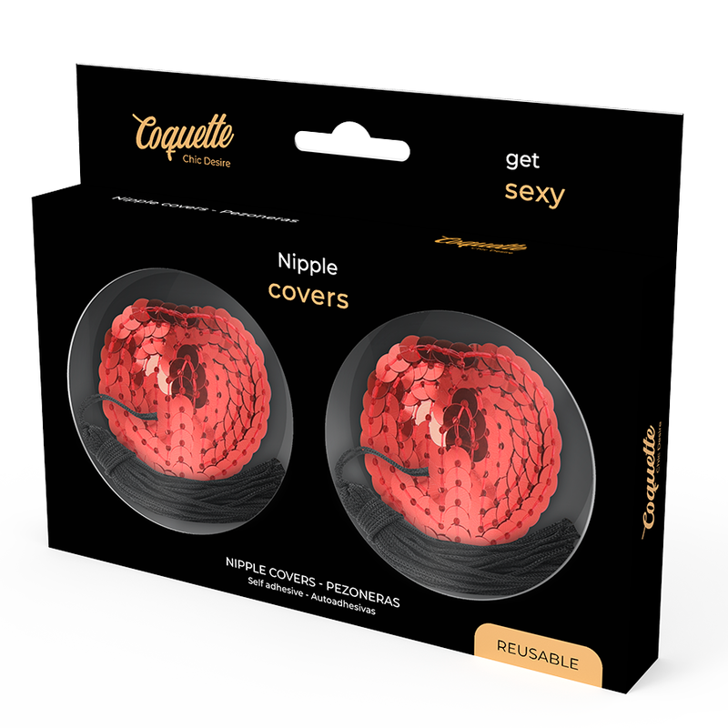 Coquette Chic Desire - Rote Nippelabdeckung