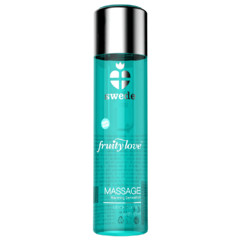 Massageöl Fruity Love mit Wärmeeffekt Schwarze Johannisbeere & Limette 120 ml