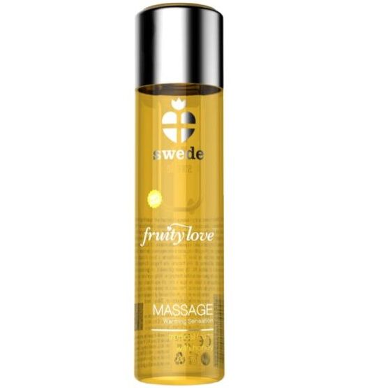 Swede - Fruity Love Massageöl mit Wärmendem Effekt Tropisches Fruchtiges mit Honig 60 ml