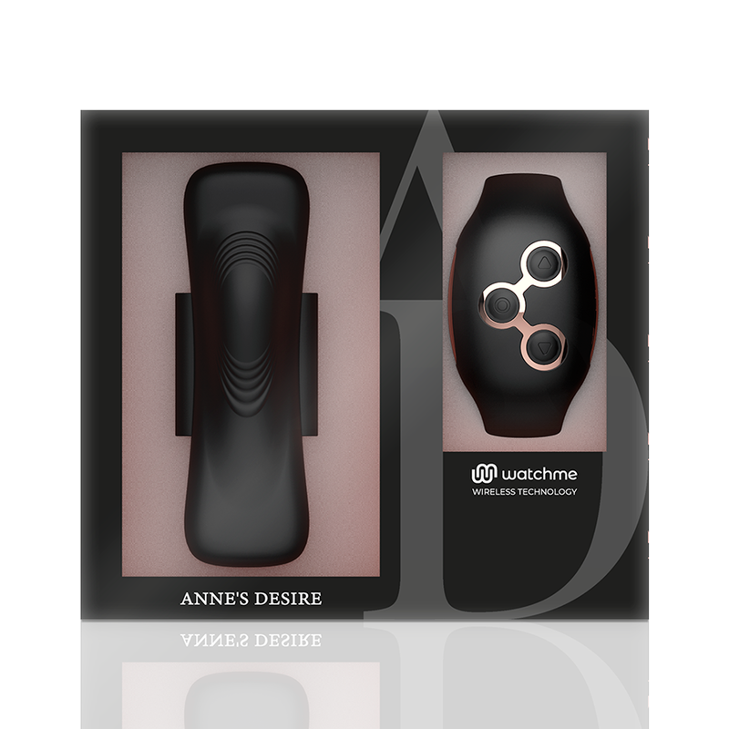 Anne's Desire - Panty Pleasure Tecnolog A Watchme Schwarz/Gold