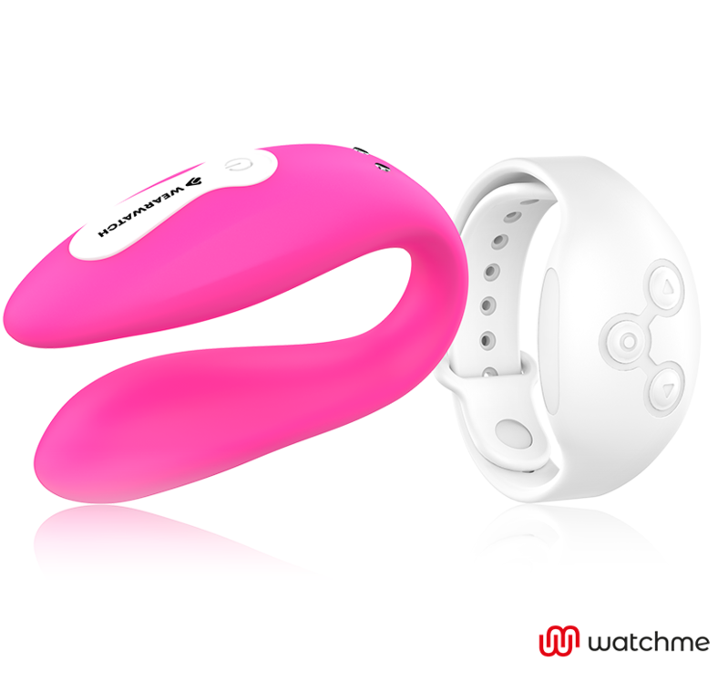 Wearwatch - Watchme Dual Technology Vibrator Fuchsia / Snow