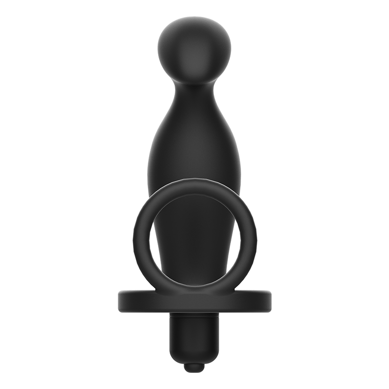 Addicted Toys - Analplug mit Schwarzem Silikonring 12 cm