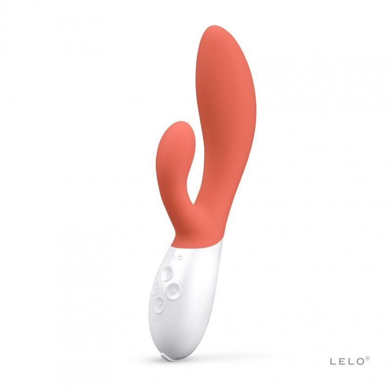Ina 3 Rabbit-Vibrator Koralle 11 x 4,5 cm