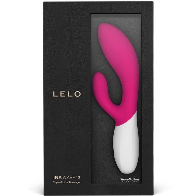 Ina Wave 2 Rabbit-Vibrator Cerise 11 x 4,5 cm – Ansicht 4