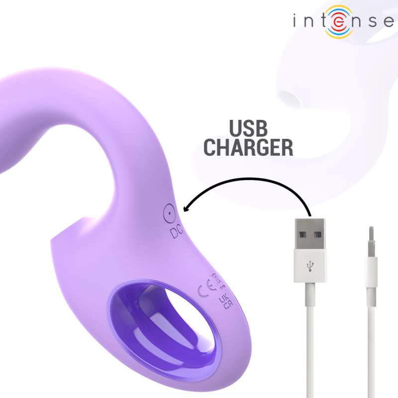 Vibrator Baxter & Stimulator Violett.6