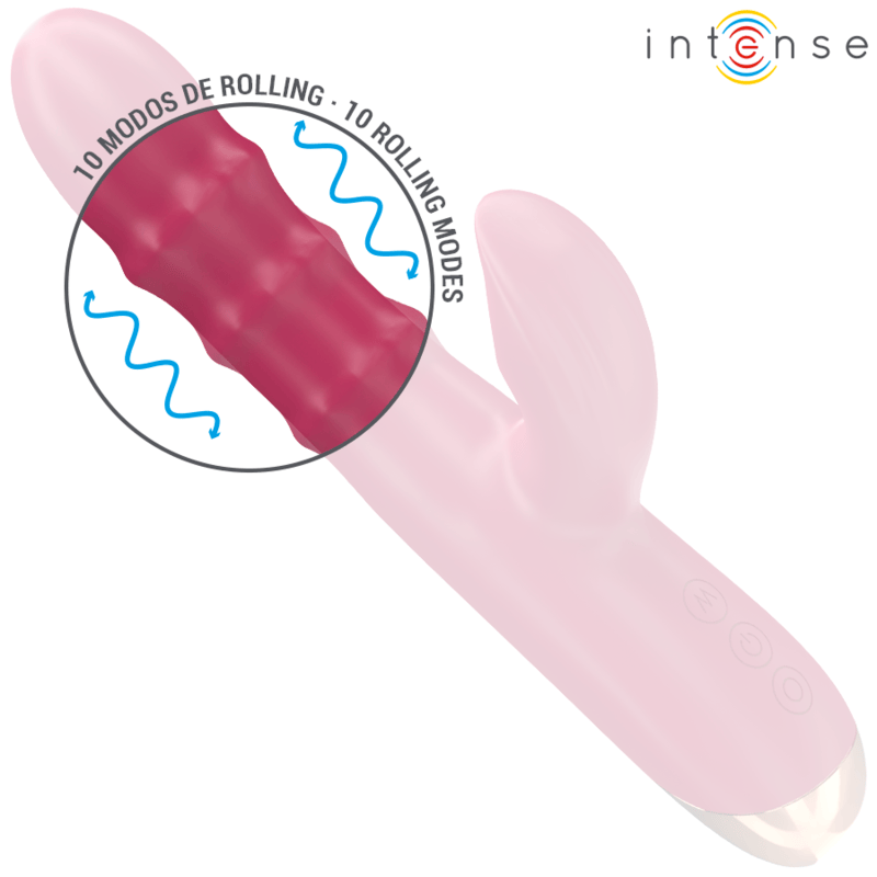 Intense - Chloe Multifunktionsvibrator 3 in 1 Rot
