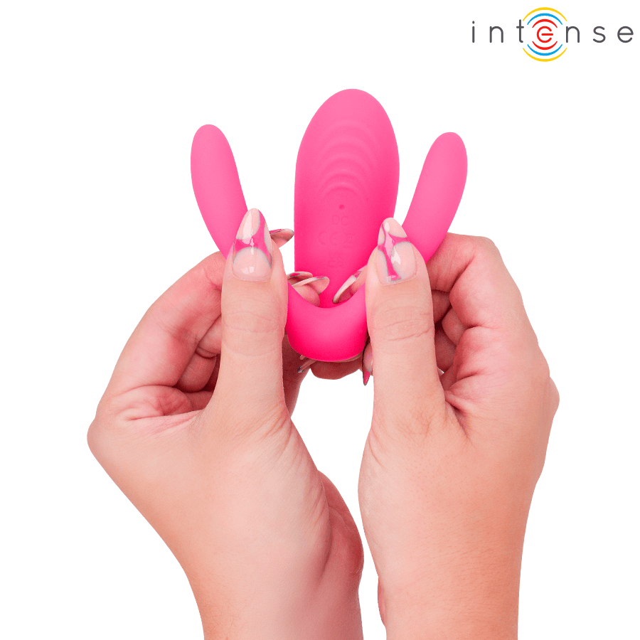 Vibrator Julia Doppelvibrator-Klemmenstimulator mit Fernbedienung.2