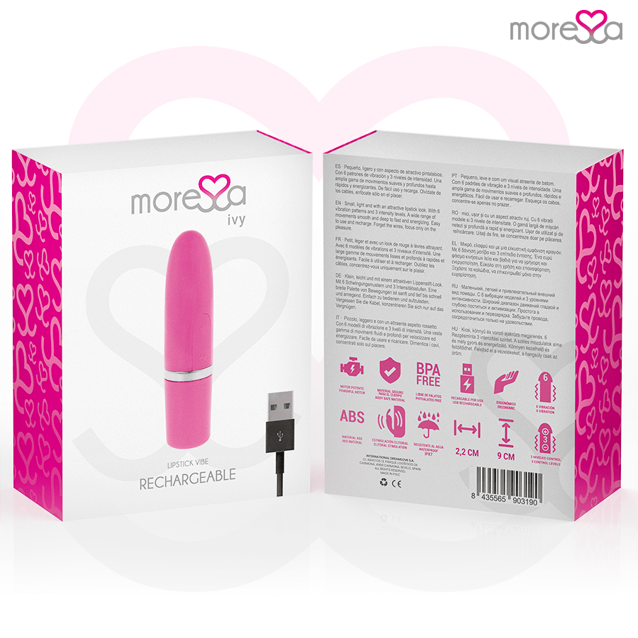 Ivy Reise-Vibrator Rosa – Ansicht 7