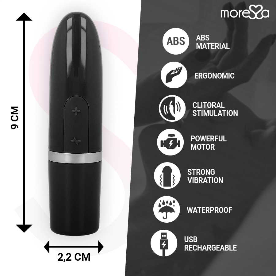 Ivy Reise-Vibrator Schwarz – Ansicht 4