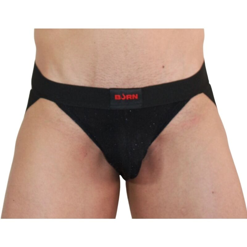 Jockstrap 003 Glänzend Schwarz Größe L