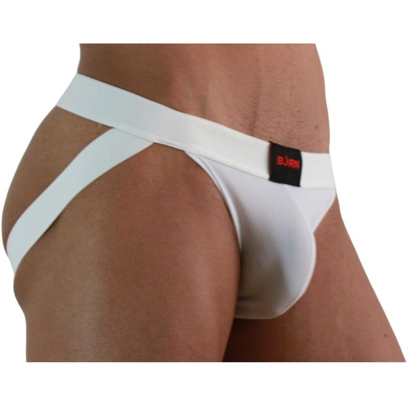Jockstrap 007 Elasthan Weiß Größe L – Ansicht 2