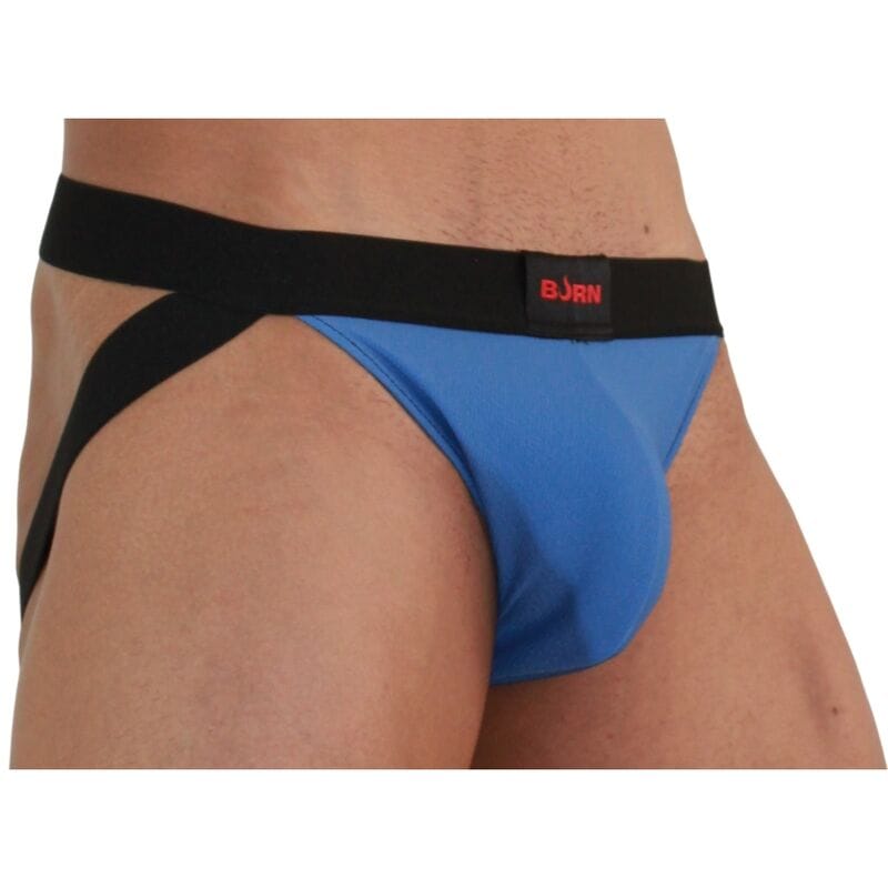 Jockstrap 008 Blau/Schwarz Größe S – Ansicht 2