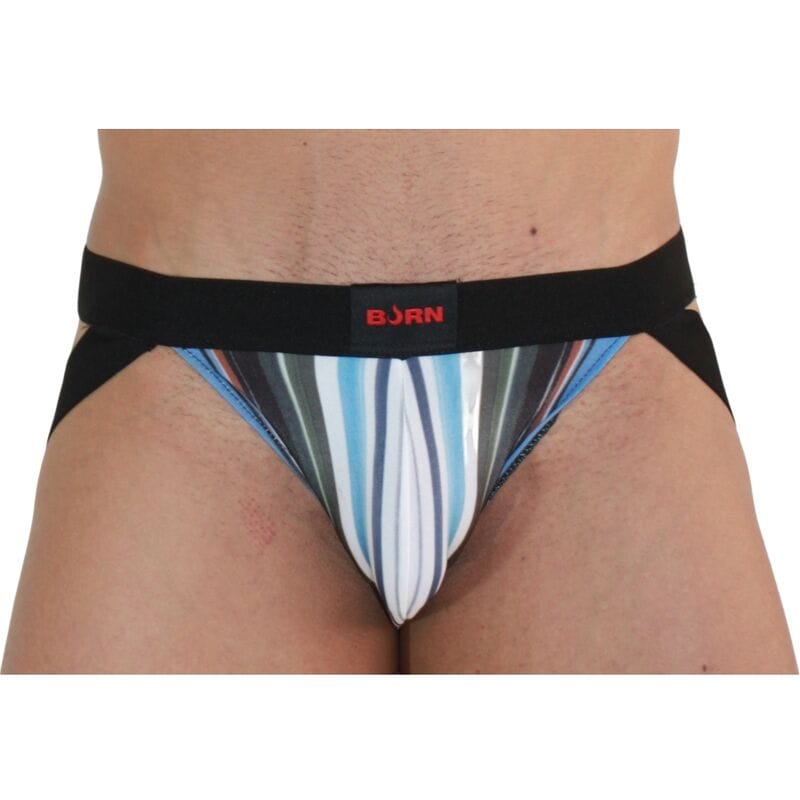 Jockstrap 009 Mehrfarbig/Schwarz Größe L