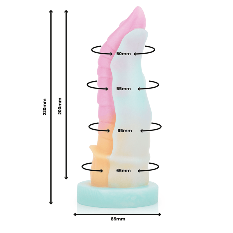 Kelpie Wassergeist Pferdeform Fantasy-Dildo 20 x 6 cm – Ansicht 3