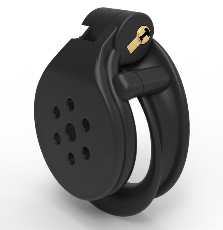 Keuschheitsgürtel Flat Zone 2.5cm Schwarz