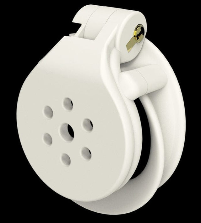 Keuschheitsgürtel Flat Zone 2.5cm Weiß