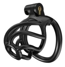 KeuschheitskΓ€fig Tortille 6 x 3.4 cm S Schwarz