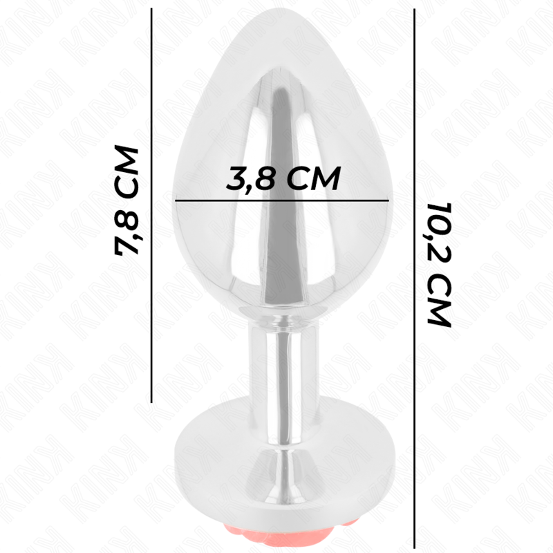 Kink - Plug Anal Rose Rot Grösse L