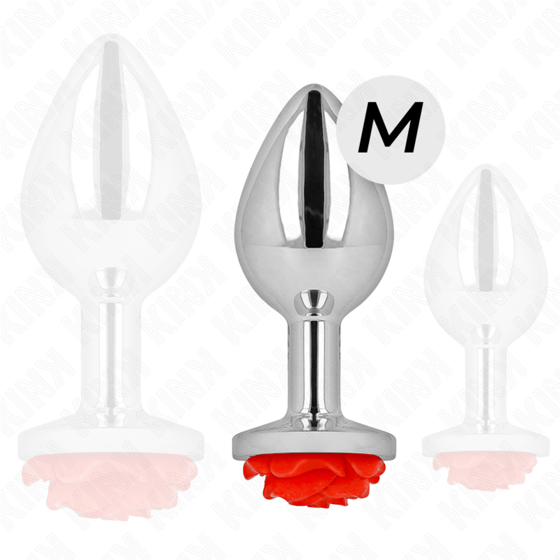 Kink - Plug Anal Rose Rot Grösse M