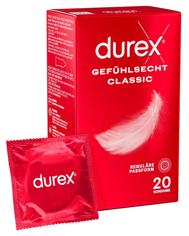 Kondome Durex Gefühlsecht Classic 20er