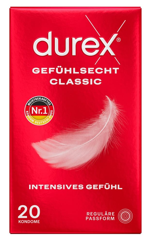 Kondome Durex Gefühlsecht Classic 20er