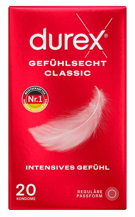 Kondome Durex Gefühlsecht Classic 20er
