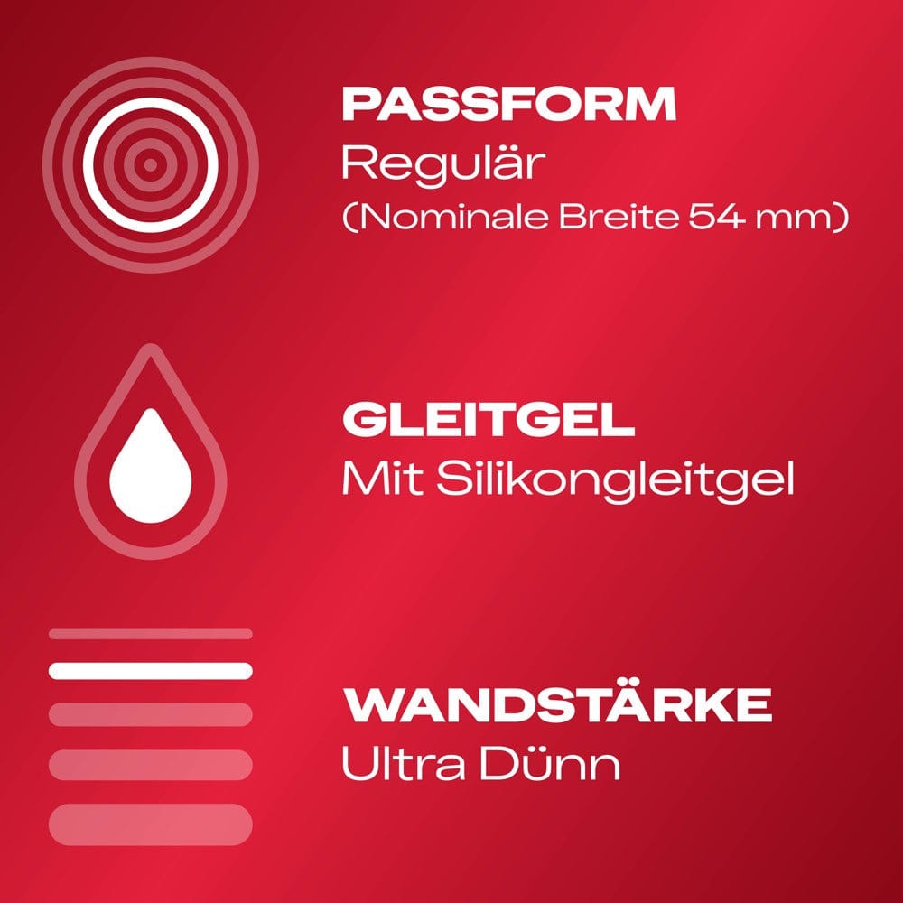 Kondome Durex Gefühlsecht Ultra 30er