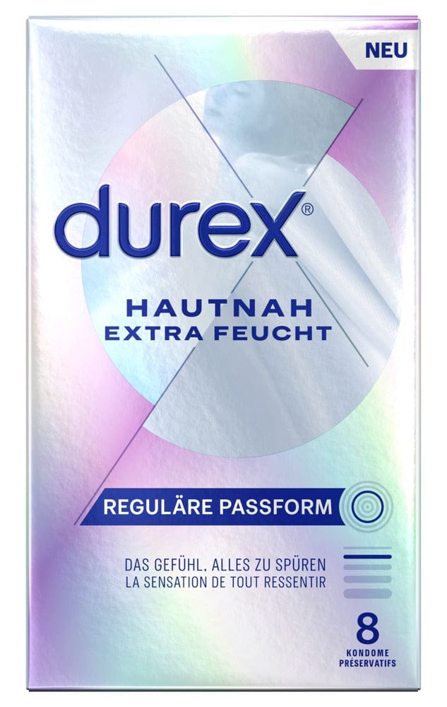 Kondome Durex Hautnah Extra Feucht 8er