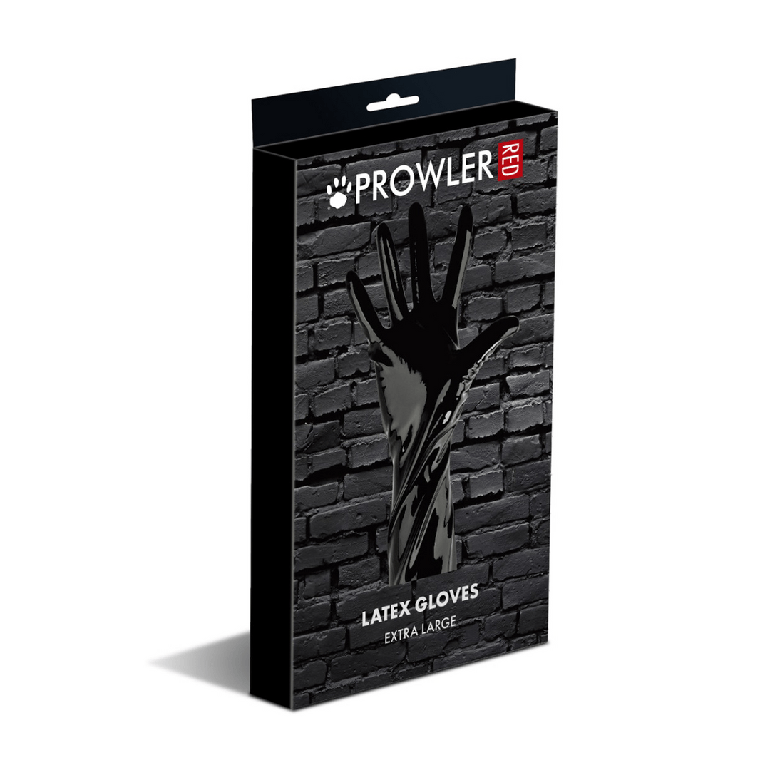 Latexhandschuhe XL Schwarz 35 cm – Ansicht 2