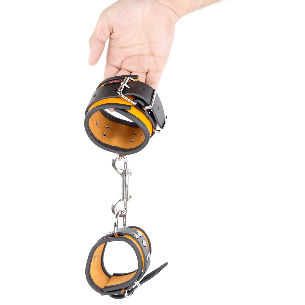 Lederhandschellen D-Ring