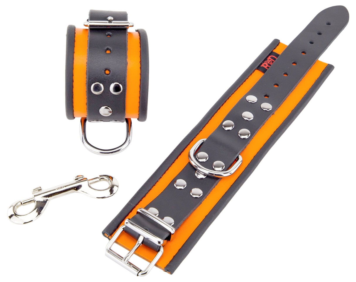 Lederhandschellen D-Ring