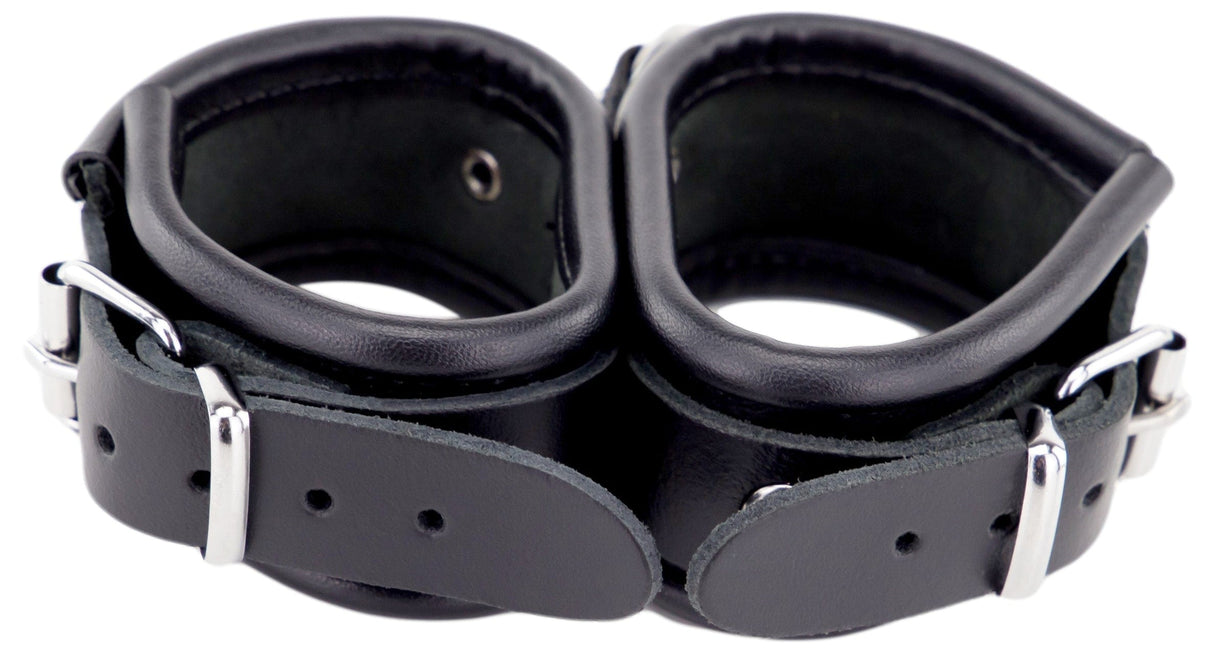 Lederhandschellen Doppel