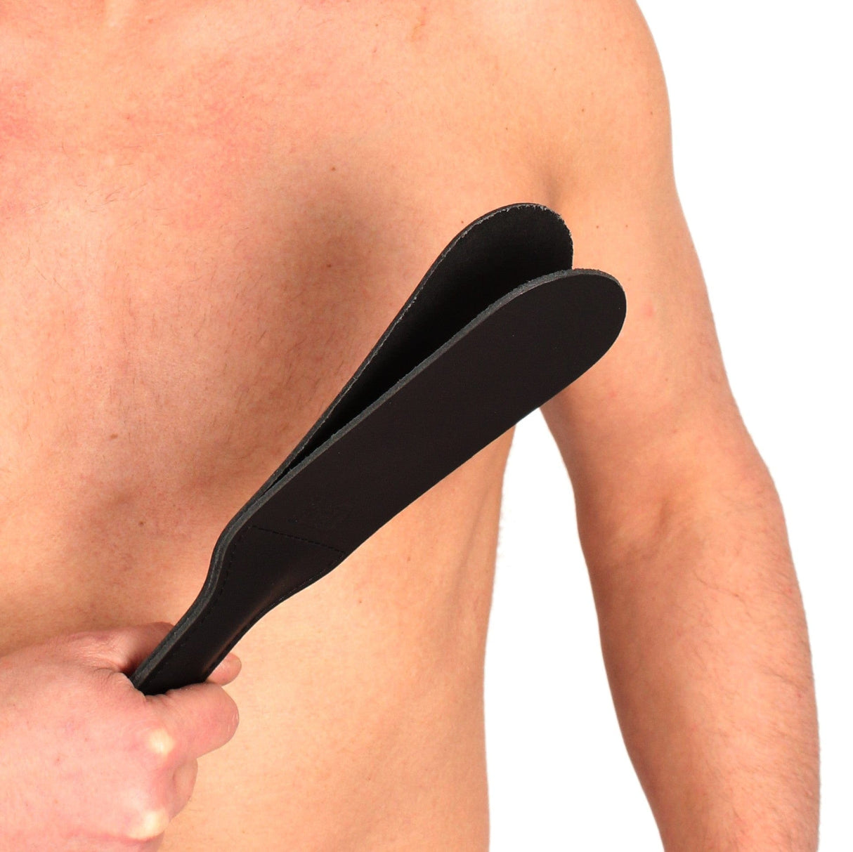 Lederpaddel doppelter Schlag