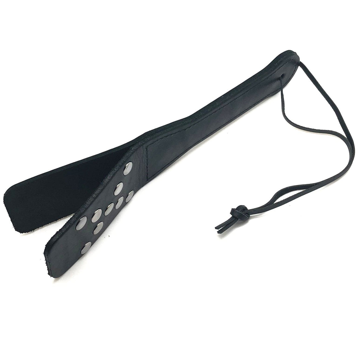 Lederpaddel Nietenkreuz