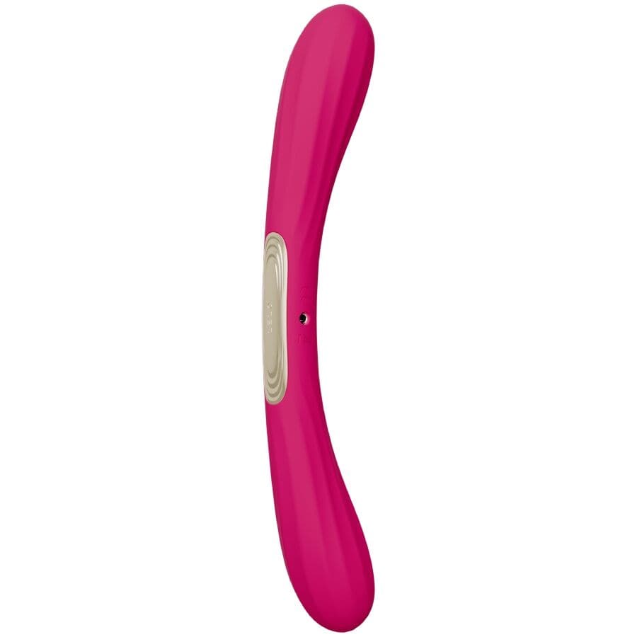 Lelo - Boomerang Doppelender Vibrator Kirsch