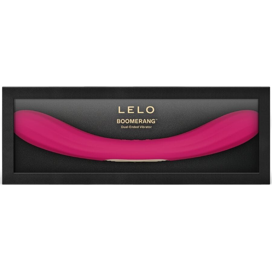 Lelo - Boomerang Doppelender Vibrator Kirsch