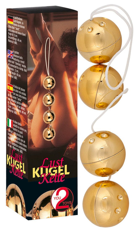 Liebeskugel Orgasmus gold